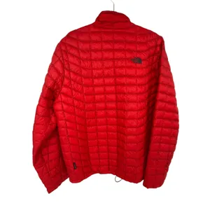 The North Face ThermoBall Insulated Jacket Men’s Large Red Full Zip Packable thumbnail 2