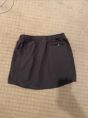 Patagonia Black Active Mini Skirt with Elastic Waistband thumbnail 3