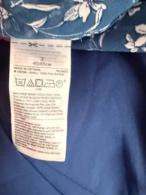 Banana Republic Blue Floral Dress thumbnail 7