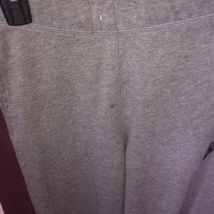 PINK VICTORIA’S SECRET sweatpants gray blue and burgundy size small boyfriend​​​ thumbnail 4