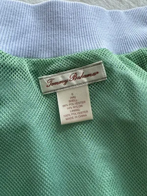 Tommy Bahama Light Blue Rain jacket Pullover thumbnail 4