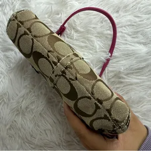 COACH Y2k Soho Double Buckles Signature Canvas Wristlet thumbnail 3