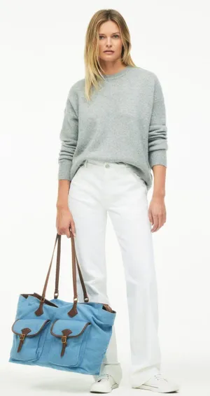 ZARA White Jeans thumbnail 1
