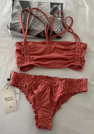 Pink Bikini Set Size M thumbnail 1