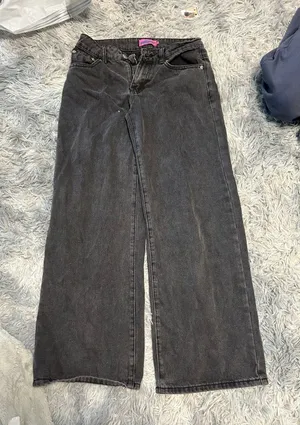 Edikted Black Jeans Low-Rise thumbnail 1