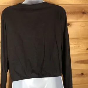 American Eagle Long-sleeve Lace front tie shirt thumbnail 5