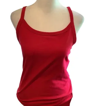 No Boundaries Ribbed Tank Top in Bold Red Brand New Never Worn 🖤 thumbnail 1