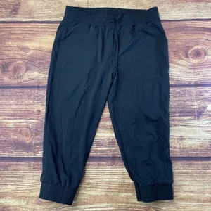 Pro Player XL Black Windbreaker Style Joggers Ankle Pull Up Retro thumbnail 2