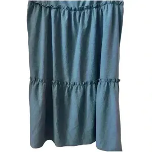 Emery Rose Women's Blue Cap Sleeve Tiered Midi Dress Size S Casual Summer‎ thumbnail 4