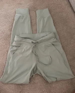 lululemon athletica Light Sage Green Jogger Pants thumbnail 1