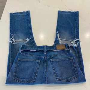 Madewell Retro Crop Bootcut Distressed Jeans Size 25 Tall‎ thumbnail 6