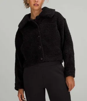 Lululemon Textured Fleece Button Jacket thumbnail 2