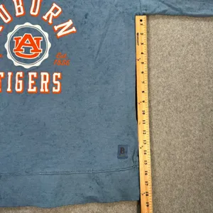 Auburn Tigers Pressbox by Royce Apparel Terry Sweatshirt Women's Medium Distress thumbnail 7