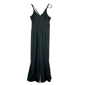 Halara Breezeful Wide Leg Jumpsuit Size Large NWT Black Pocket Quick Dry thumbnail 3