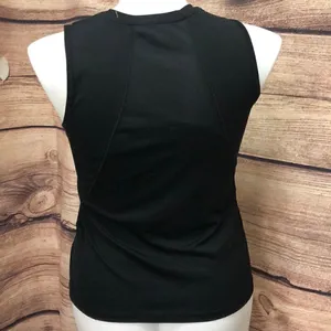 Champion black athletic tank with little mesh thumbnail 4