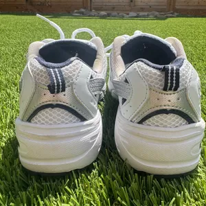 New Balance White and Gray Women's Shoes thumbnail 6
