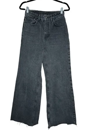 Ragged Priest Wide Leg Jeans Size 28 thumbnail 1