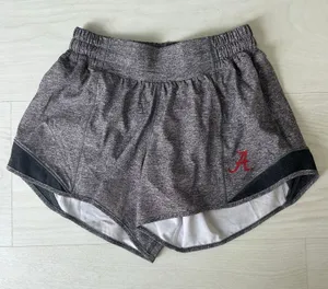 Lululemon University of Alabama Crimson Tide Hotty Hot Gray Shorts Size 4 thumbnail 1