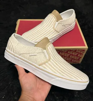 VANS off the wall Asher striped slip on shoes sneakers women’s 8 new thumbnail 1