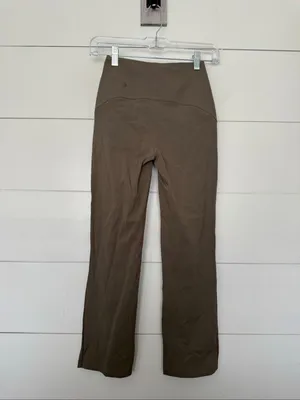 Lululemon Women’s 0 Brown Smooth Fit Pull on Flare Pants Wide Leg Flare thumbnail 2