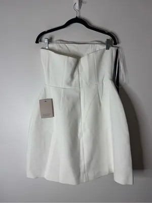 NWT Odd Muse The Ultimate Muse Strapless Mini Dress White medium thumbnail 7