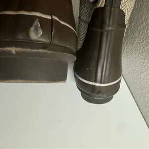 Arctic Shield size 10 Brown/Tan Sherpa Lined Waterproof Rubber Boots thumbnail 9