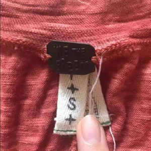 Free People Burnt Orange Tank Top thumbnail 5