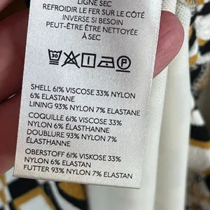 Anthropologie Maya Ruched Cowl Neck Dress Yellow Geometric Print Size MP. NEW! thumbnail 11
