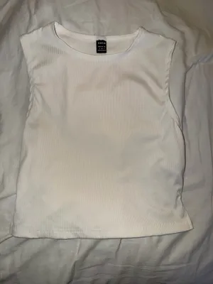 Tank Top Shein White thumbnail 4