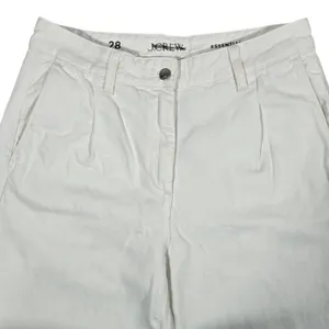 J. Crew Wide-leg essential jean in white denim 28 NWT‎ thumbnail 3