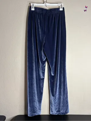 Pink velour set hoodie and track pants size medium thumbnail 4