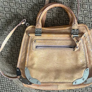 Non Signe Y2K Satchel Handbag Metal Accents Crossbody Strap thumbnail 7