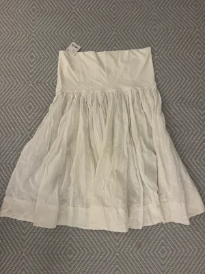 Free People Strapless White Dress thumbnail 3