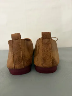 Flat Shoes Jeans Women’s Size 41 EU Brown Suede Lace Up Flat Shoes(B202) thumbnail 8