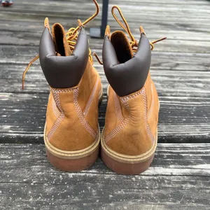 Timberland 6 Inch Premium Waterproof Boot 'Wheat' Nubuck Size 6.5 Women’s Size 8 thumbnail 5