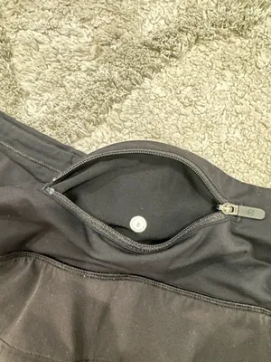 Black Lululemon High-Rise Speed Up 4" Shorts thumbnail 3