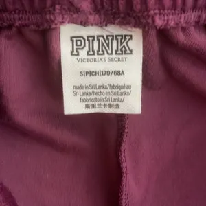 PINK Victoria Secret purple velour lounge pants size small thumbnail 6