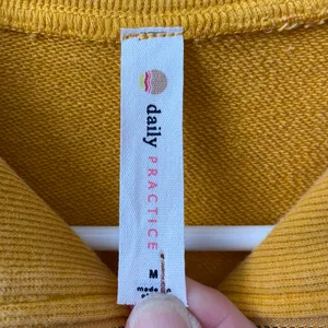 Anthro Daily‎ Practice M Sweatshirt Vest Quarter Zip Ribbed Trim Athleisure thumbnail 4
