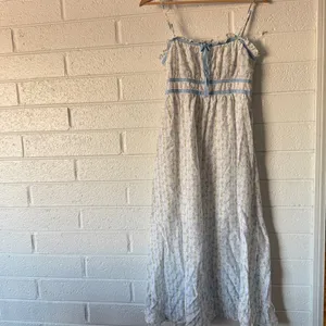 Blu Pepper Bow and Flower Stripe Midi Dress thumbnail 2