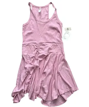 Anthropologie NWT Daily Practice Half Pipe Mini Ballet Dress | Ballet Pink thumbnail 3