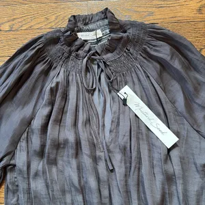 Mustard Seed NWT drop waist keyhole Dress, s thumbnail 2
