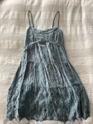 Jessica Simpson Dress Blue Mini Floral thumbnail 1