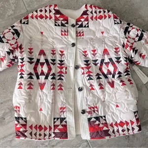 Aqua x Pendleton Reversible Quilted Coat, Size L New w/Tag thumbnail 6