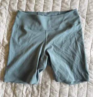 UNIQLO AIRism Blue Biker Shorts — S thumbnail 1