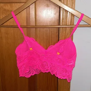 PINK lace bralette Size M thumbnail 2