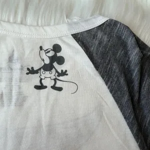 Disney Parks D Signature Raglan Baseball Tee Mickey Mouse Top Size Small thumbnail 11