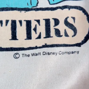 RARE Vintage 1980s Quitman USA Mickey Mouse Tan Graphic Crewneck Pullover Medium thumbnail 13