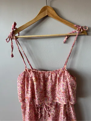 Free People Women’s Tangier Babydoll Floral Maxi Dress Size Small thumbnail 3