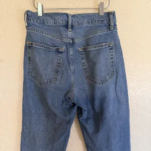 Gap Sky High Straight Women 4 R Blue High Rise Denim‎ Jeans thumbnail 6