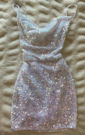 Lucy in the Sky Sequin mini Dress thumbnail 1